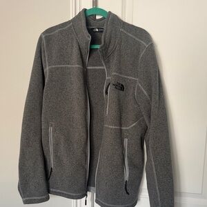 The North Face Charcoal Fleece Jacket